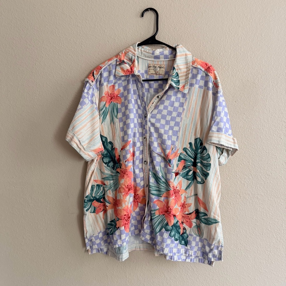 Free People We The Free Retro Tropics Shirt